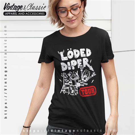Loded Diper Tour 2023 Shirt - Vintagenclassic Tee