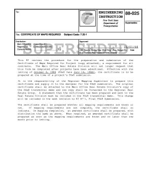 Fillable Online Title: CERTIFICATE OF MAPS REQUIRED Fax Email Print ...