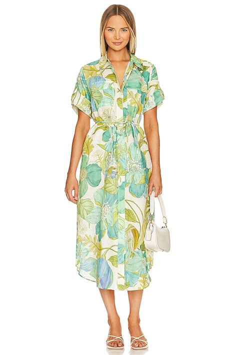 Alemais Janis Shirtdress in Blue | REVOLVE