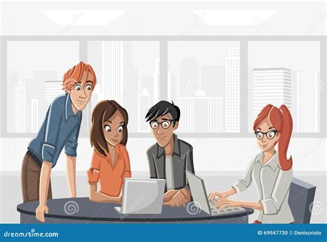 Business Cartoon People Working 的图像结果