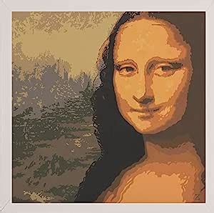 Frame USA Mona Liza Framed Print 13.25"x13.25" by John Zaccheo ...