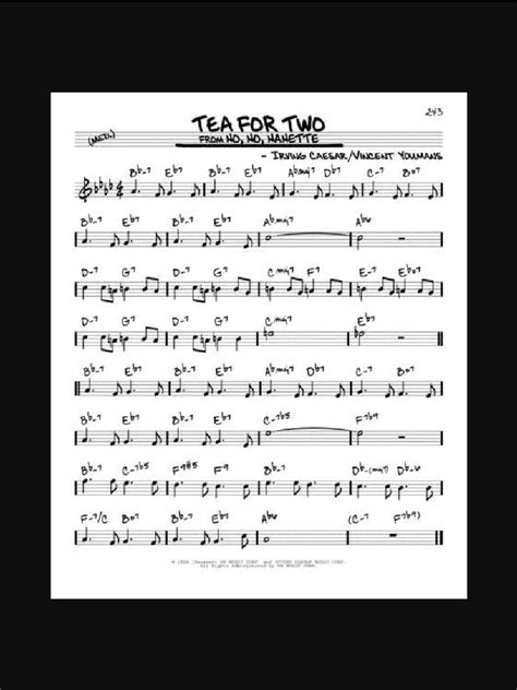 Image result for Guitar Tutorial Tea for Two