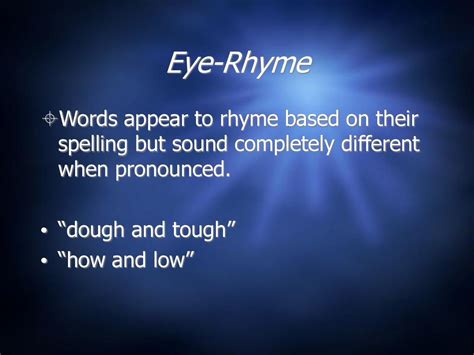 Eyes Rhyming Words at Marcia Chester blog