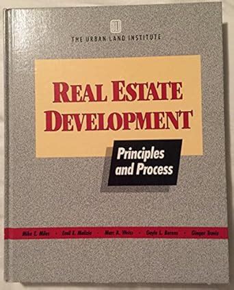 Buy Real Estate Development: Principles and Process Book Online at Low ...