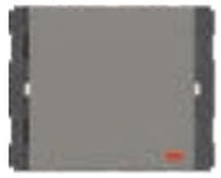 V5241.02 Cube Series Quartz Grey Finish Vertical Palm Switch 6A 2 Way ...