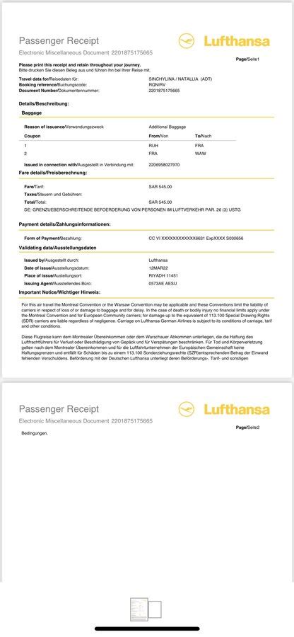 Lufthansa Complaints & Reviews