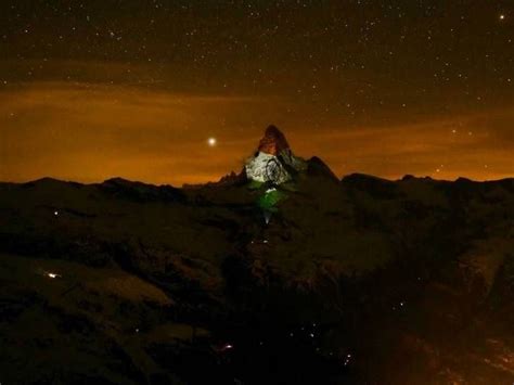Indian Tricolour Projected onto Switzerland's Mighty Matterhorn to Send ...