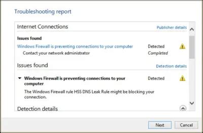 Firewall Blocking Internet Connection 的图像结果