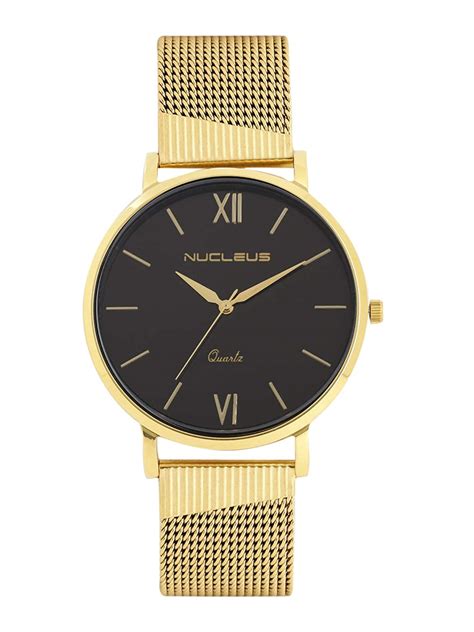 Nucleus Analog Black Dial Unisex Watch - LGBKG : Amazon.in: Fashion