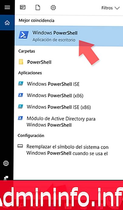 Image result for Abrir Windows PowerShell