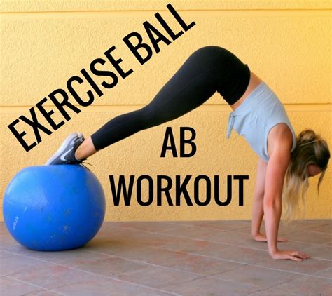 Exercise Ball Core Exercises 的图像结果