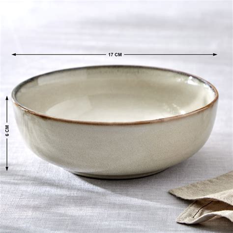 Buy Cerradura Moss Stoneware Serving Bowl - 750ml from Home Centre at ...