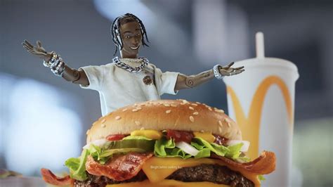 Travis Scott Action Figure Touts His Namesake Mcdonald S Meal Muse By ...