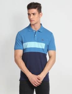 Arrow Sport Solid Men Polo Neck Multicolor T-Shirt - Buy Arrow Sport ...