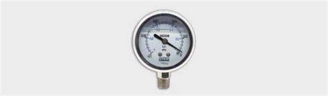 Oil Filled Shock-proof Pressure Gauge - Hasmak Temsilciliklerimiz.