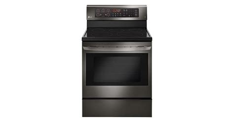LG LRE3194BD 30 Inch Wide 6.3 Cu. Ft. Slide In Electric Convection ...