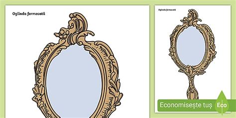 Oglinda fermecată - Material decupabil (teacher made)