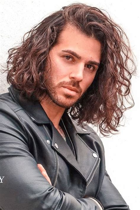 26 Chic Long Wavy Hair Ideas For Men - Styleoholic