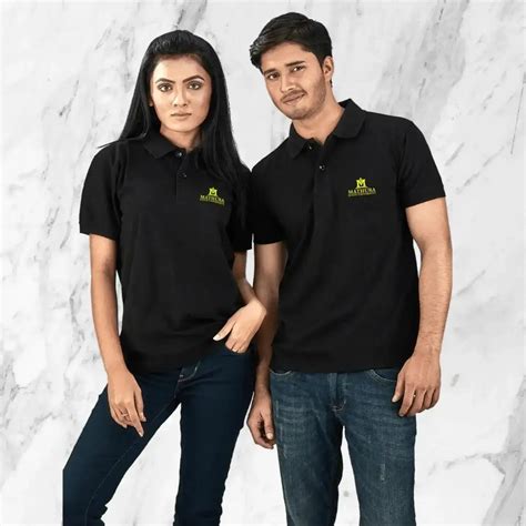 Buy Pure Cotton Polo Neck T-shirts For Corporate Gifting