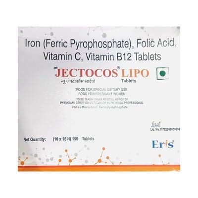 JECTOCOS Lipo - Strip of 15 Tablets : Amazon.in: Fashion