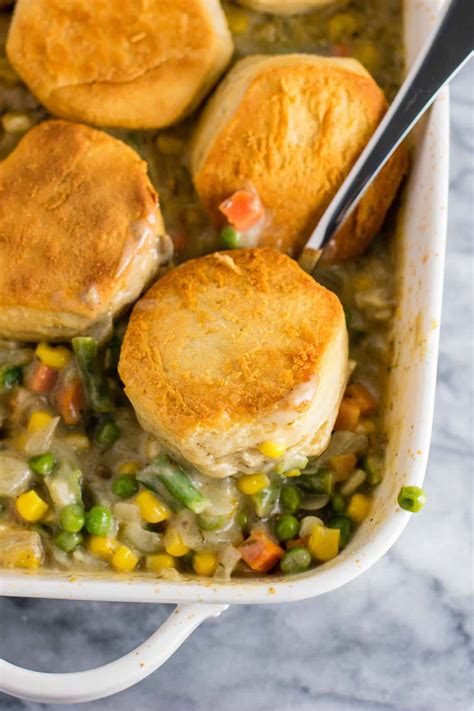 Veggie Pot Pie Recipe - Build Your Bite