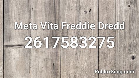 ChaCha Freddie Dredd Roblox ID Original Creator 的图像结果