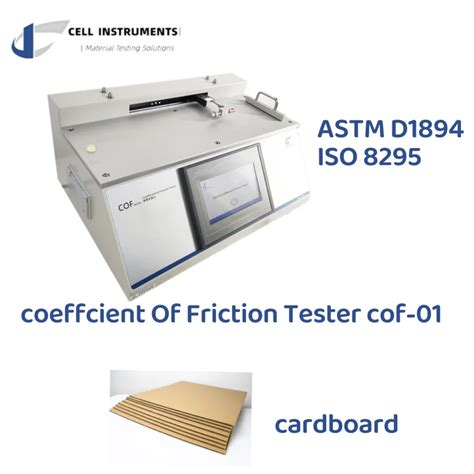 Coefficient of Friction for Cardboard Testing - Coefficient of Friction ...