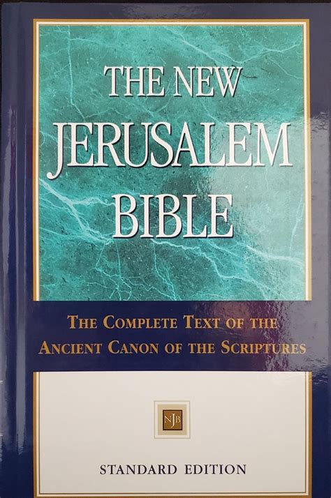 THE NEW JERUSALEM BIBLE – La Divina Misericordia