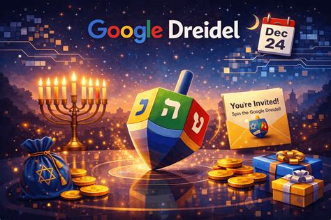 Google Dreidel: Spin the Web's Favorite Hanukkah Game Right in Your Browser - Viravio
