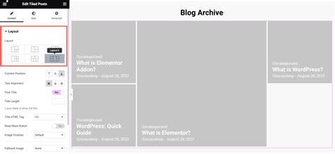 Image result for Elementor Using Tilt