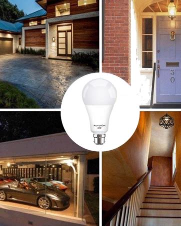 Auto-ON Day/Night Sensor LED Bulb