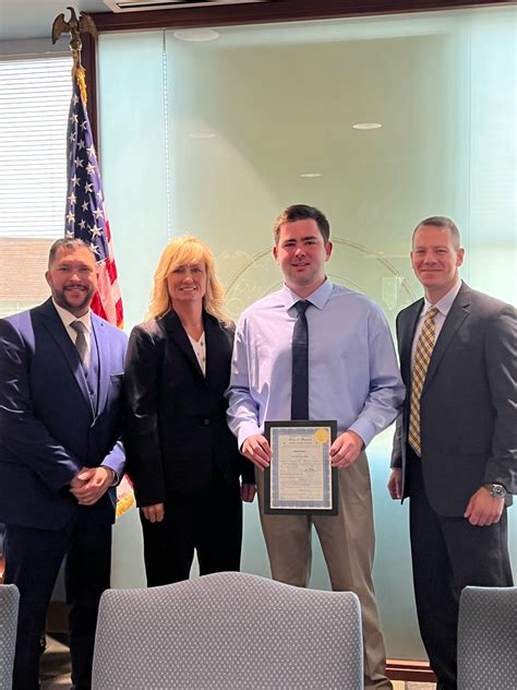 Today I was officially sworn in as a full time Muncie Police Officer ...