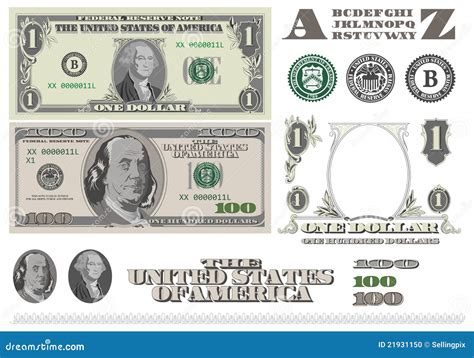 One Hundred Dollar Bill Template - canvas-valley