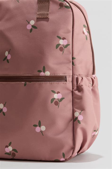 Backpack - Dusty pink/Berries - Kids | H&M IN