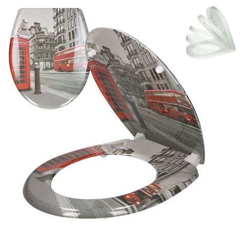 Ecd Germany Toilet Wc Cover London City Premium Duroplast Removable ...