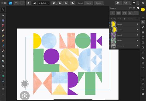 Curved Arrow Affinity Designer