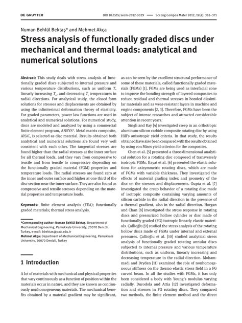 Image result for Rotating Discs Stress Analysis