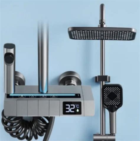 mansico luxury rainfall modular shower panel AP-8
