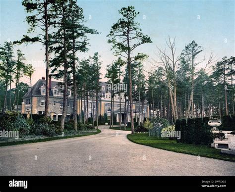 Georgian Court, Lakewood, NJ, 1901 Stock Photo - Alamy