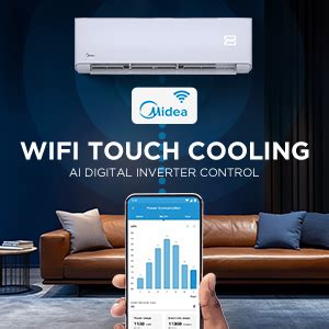 Midea 1.5 Ton 5 Star AC, 6-in-1 Convertible AI Wi-Fi Smart Inverter ...