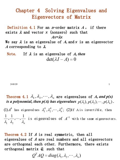 Image result for Eigenvalue Problems