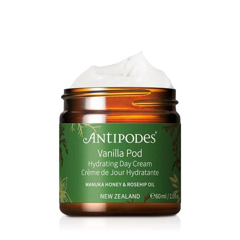 ANTIPODES Vanilla Pod Hydrating Day Cream - 100% Natural, Cruelty-Free ...