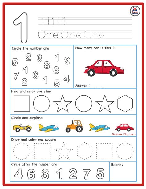 Free Number Handwriting Worksheets