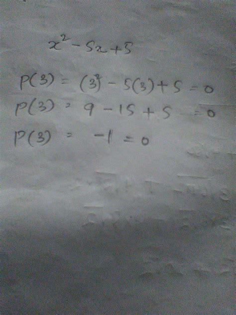 What should be added to polynomials x2 – 5x + 5 so that 3 is the zero ...