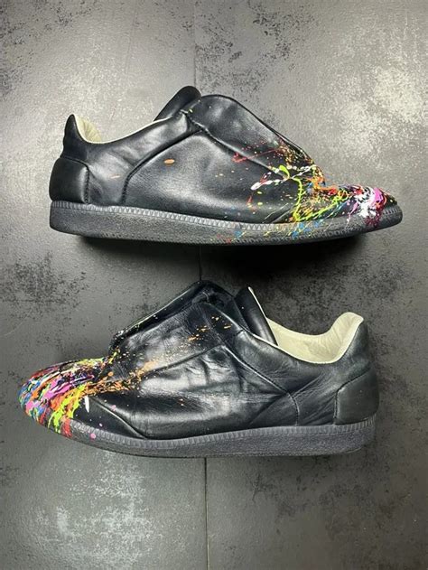 MM6 Maison Margiela Future Low "Color Paint Splatter" | Scarpe, Stile ...