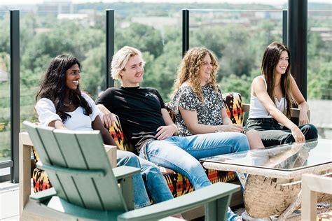 Graduate Hotel Rock Bar Rooftop Restaurant Commercial Photoshoot ...