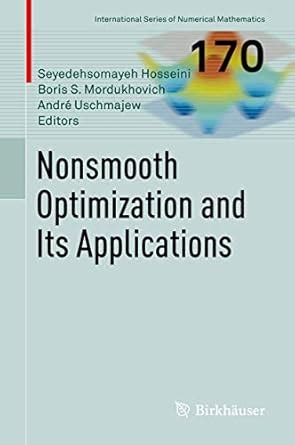 Buy Nonsmooth Optimization and Its Applications: 170 (International ...