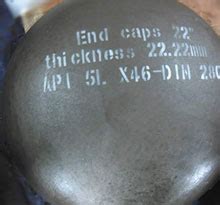 ASME B16.9 Cap and Stainless And Carbon Steel Pipe End Cap manufacturer