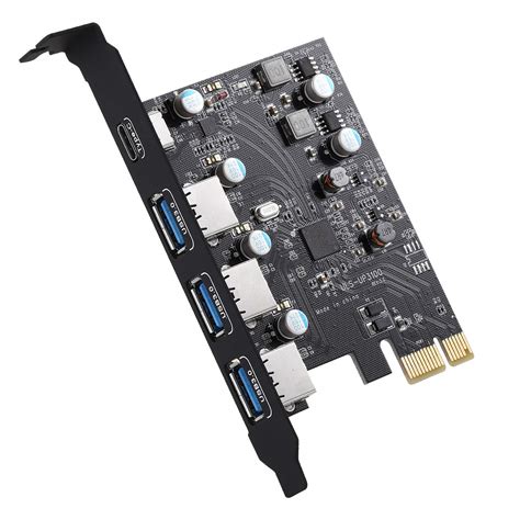 Buy YEELIYA USB 3.0 (USB 3.1 Gen 1) Superspeed 5Gbps 4 Ports PCIe Card ...