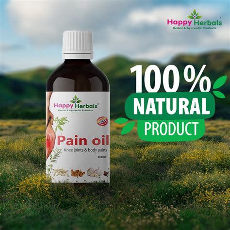 Pain Oil – Happy Herbals